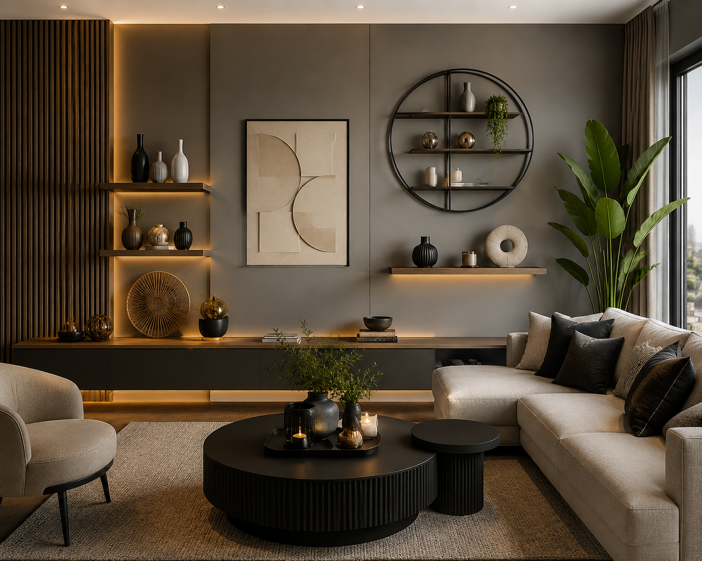Modern Salon Duvar Aksesuarları: Şıklık ve Fonksiyonellik Bir Arada