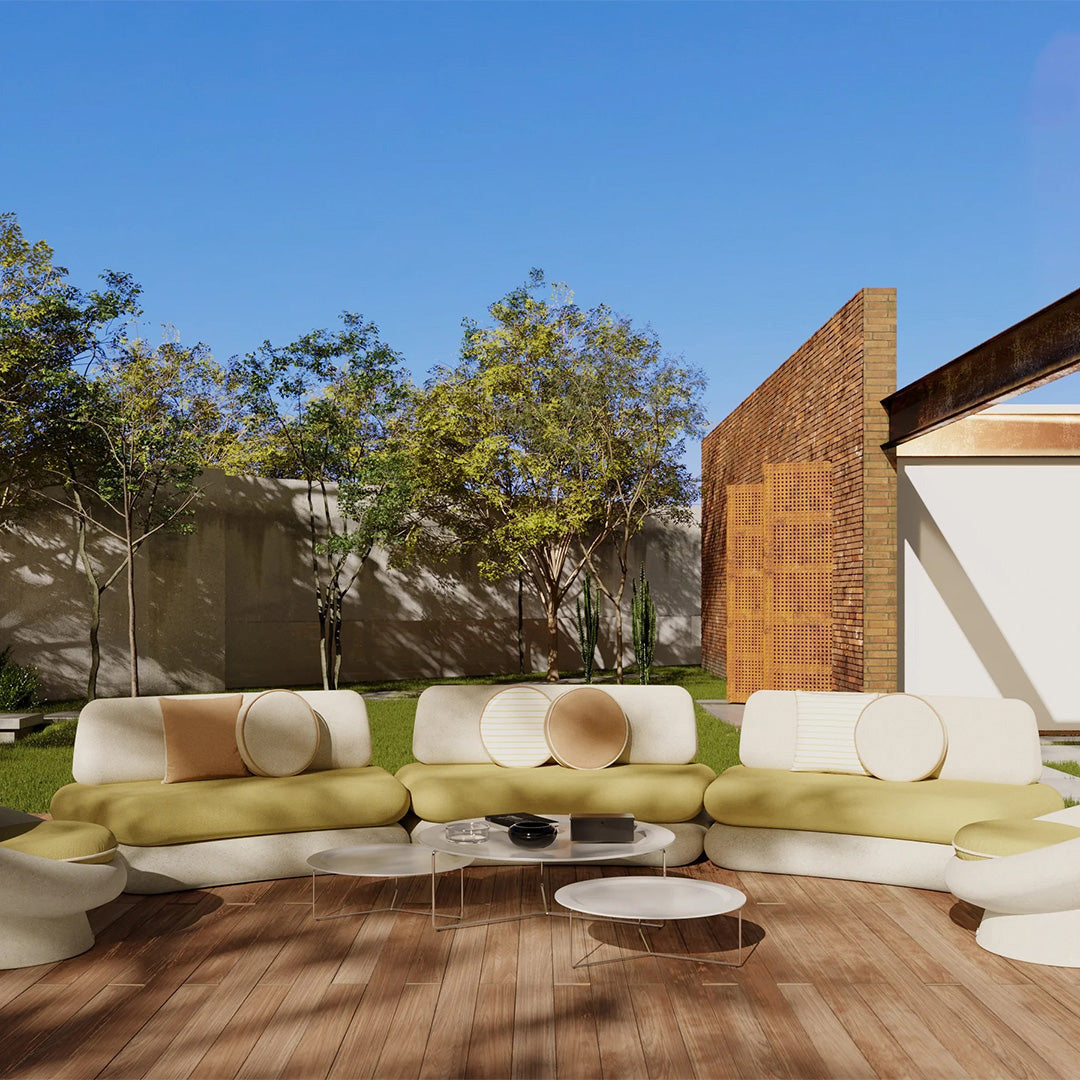 HEGEMONE - Üçlü Bahçe Koltuğu