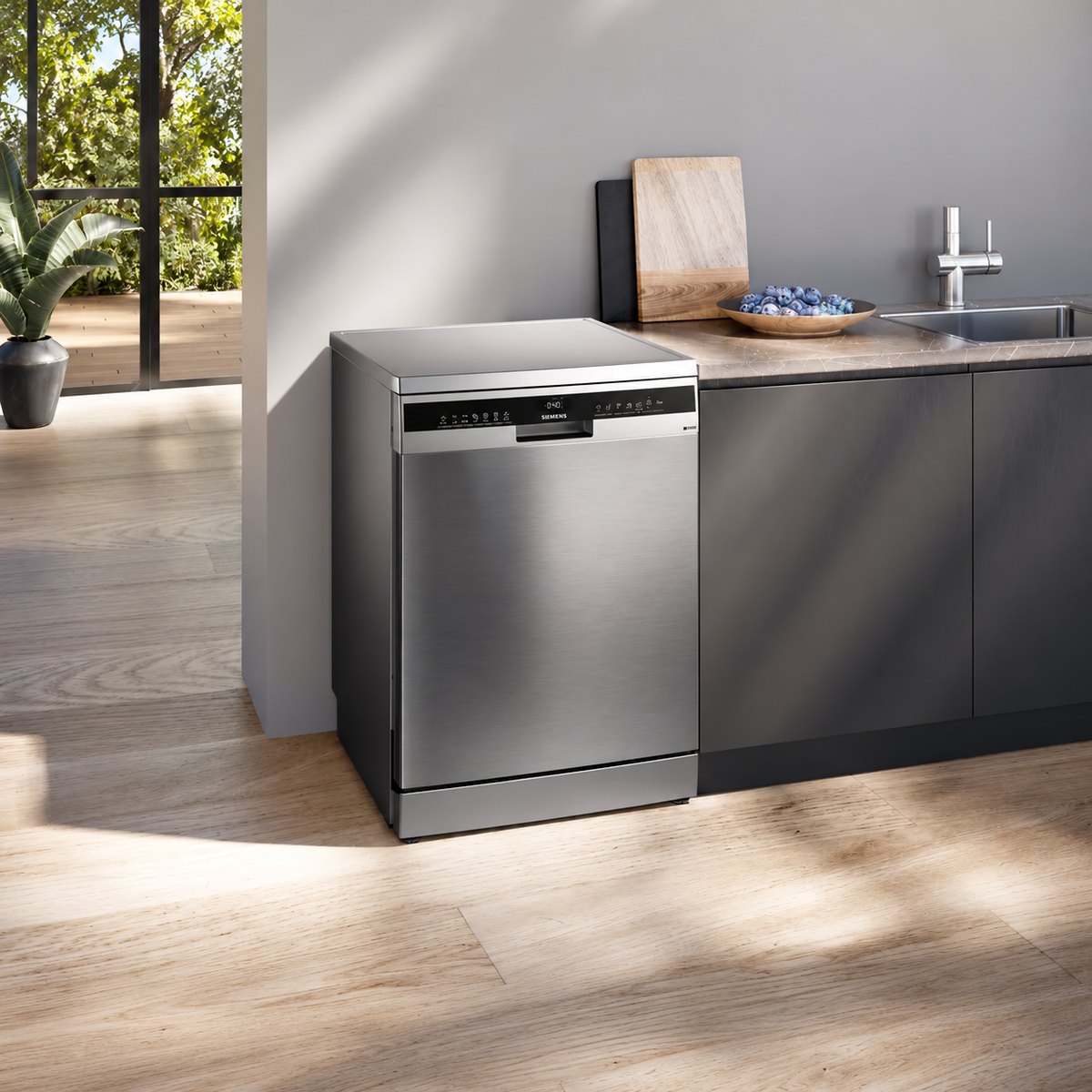 SN23II62KT - iQ300 Solo Bulaşık Makinesi 60 cm Kolay Temizlenebilir Inox
