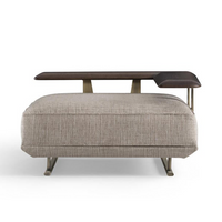 TECHNO - Ahşap Kollu Puf Modül