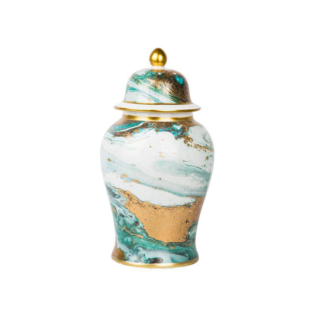 VAZO -  Desenli Kapaklı Yuvarlak Kup