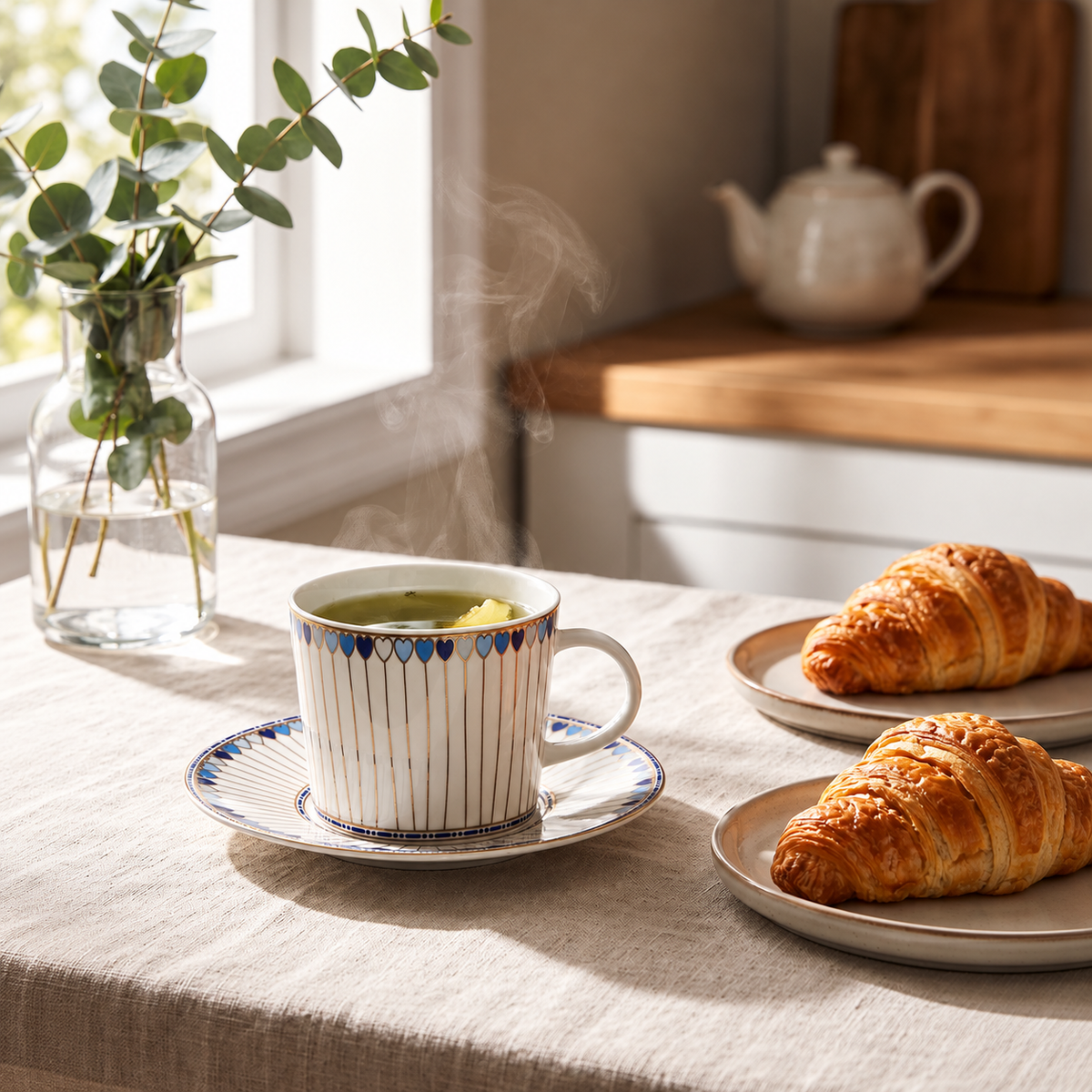 PAŞABAHÇE - Hearts Porselen Çay Fincanı