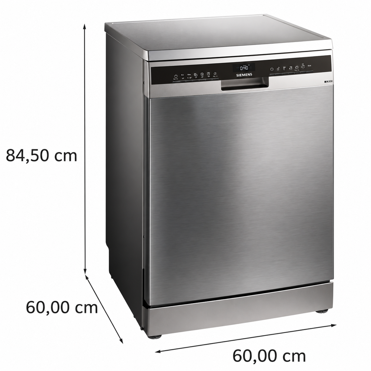 SN23II62KT - iQ300 Solo Bulaşık Makinesi 60 cm Kolay Temizlenebilir Inox