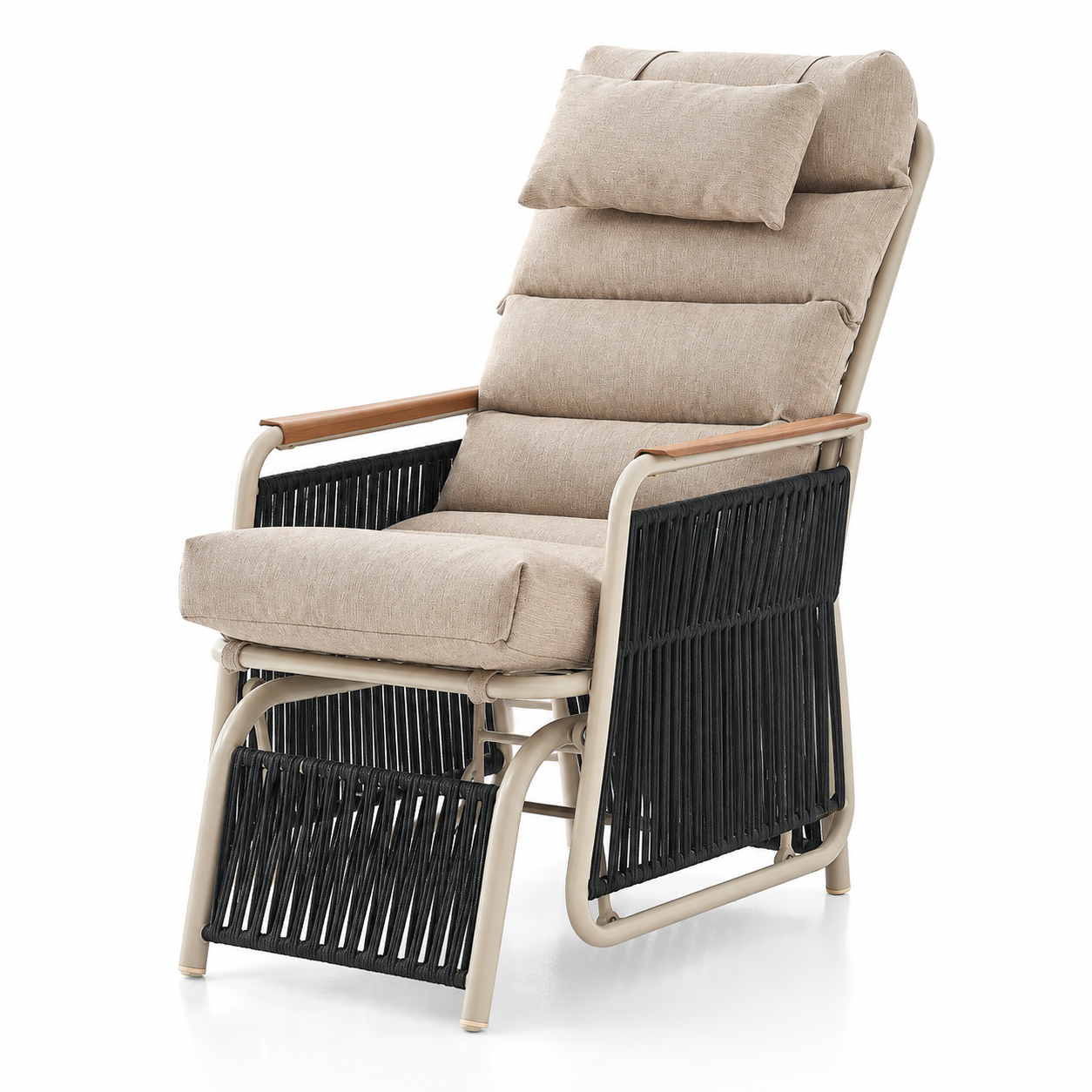 SPACE SWİNG - Metal Sallanır Balkon Sandalyesi