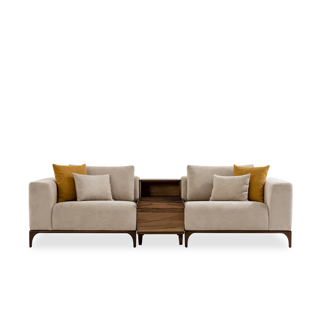 LOUNGE - Üçlü Ara Sehpalı Koltuk