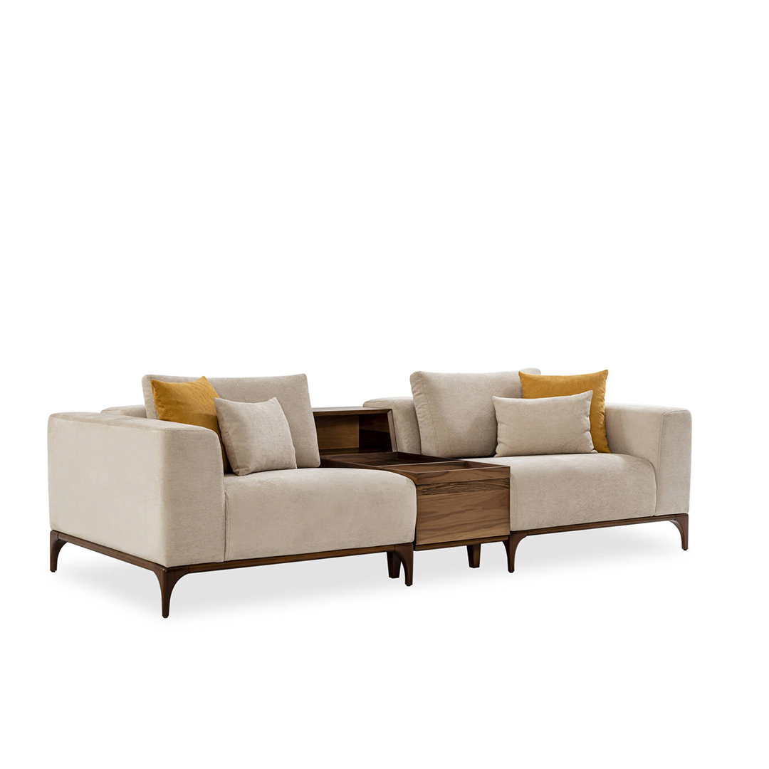 LOUNGE - Üçlü Ara Sehpalı Koltuk