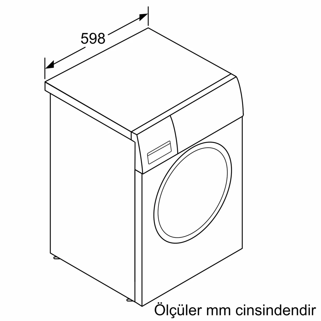 WG52A203TR - iQ300 Çamaşır Makinesi 10 kg maks. 1200 dev./dak.