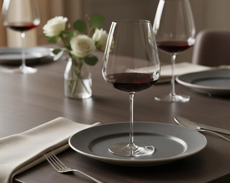 PAŞABAHÇE - Nude Ahmet Güneştekin Troya Şarap Bardağı