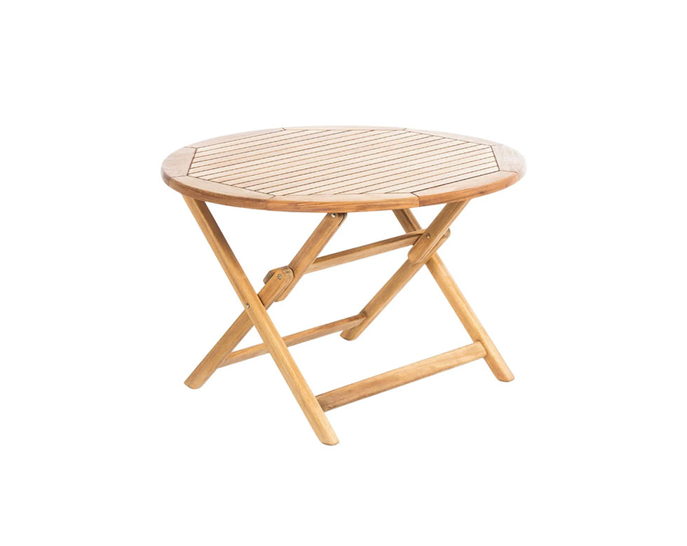 TRUVA 110cm O - Katlanır Bahçe Masası