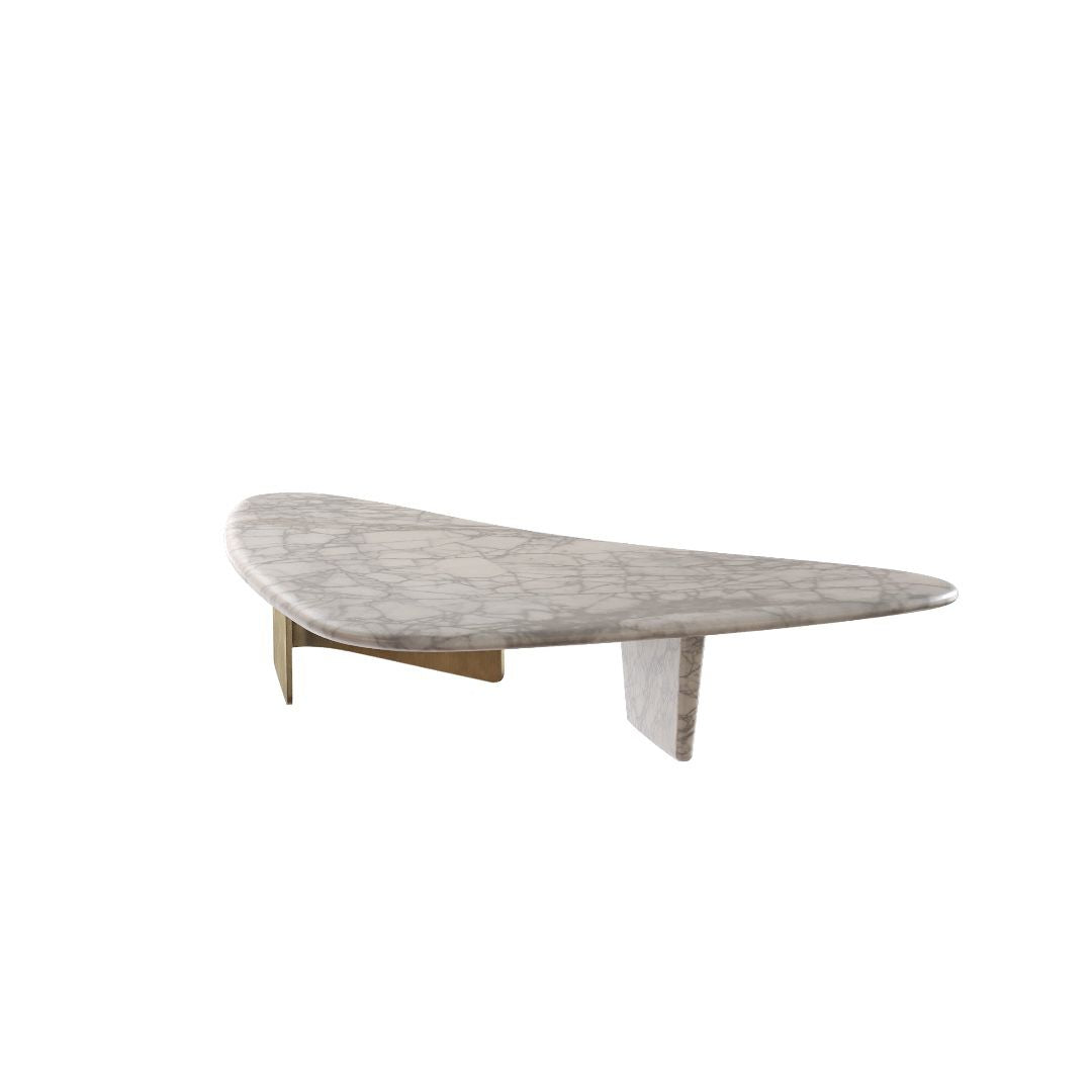 ASSOS - Amorf Kısa Orta Sehpa Mermer