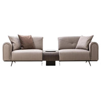 DİANA - Ara Sehpalı Üçlü Koltuk