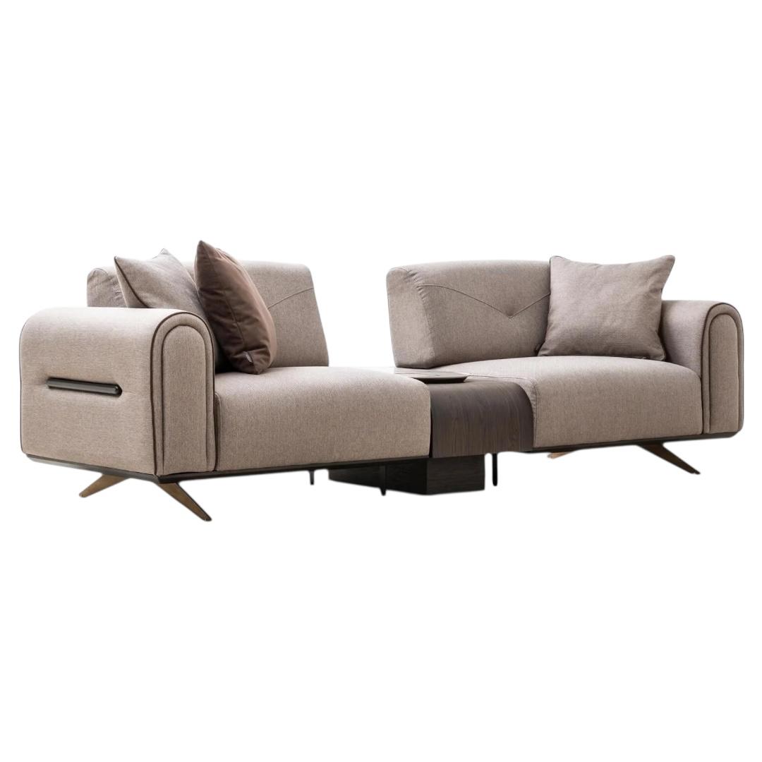 DİANA - Ara Sehpalı Üçlü Koltuk