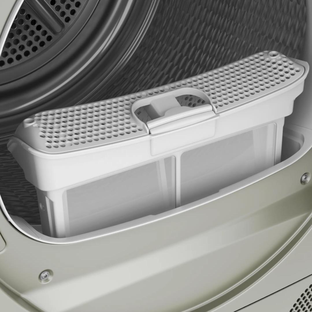 WQ45B2AXTR iQ700 Isı Pompalı Kurutma Makinesi 9 kg Gümüş
