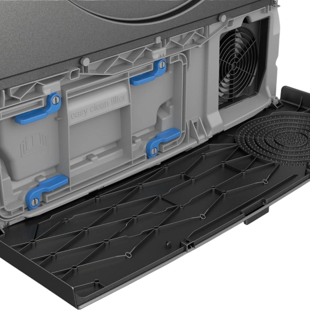 WQ52J20RTR iQ500 Isı Pompalı Kurutma Makinesi 10 kg Antrasit
